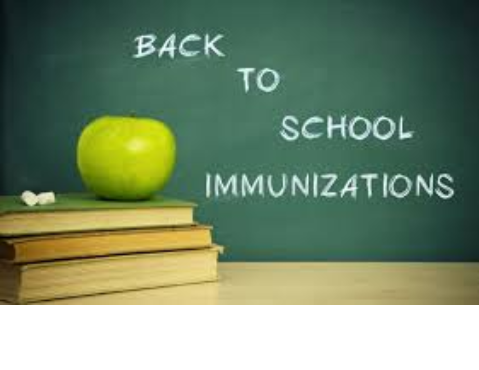 back to school immunizations