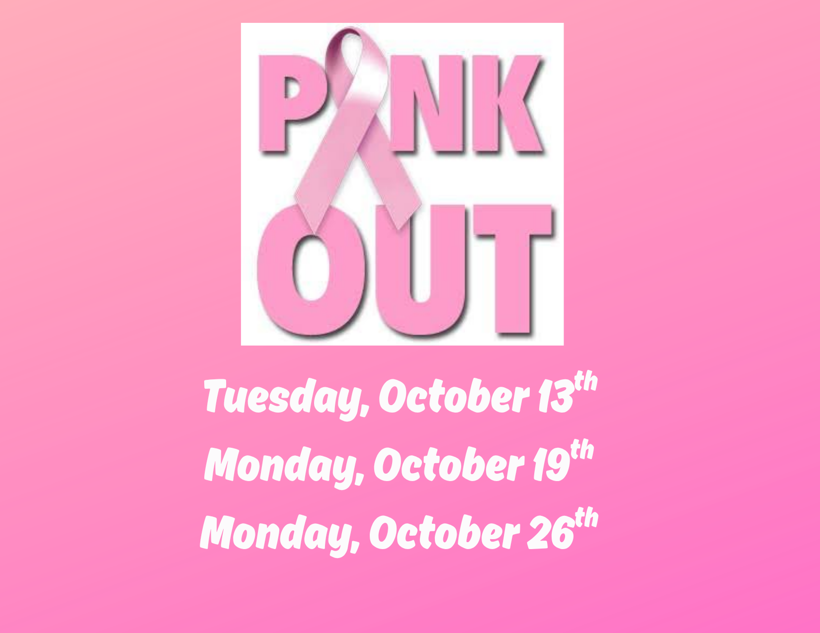 pink out